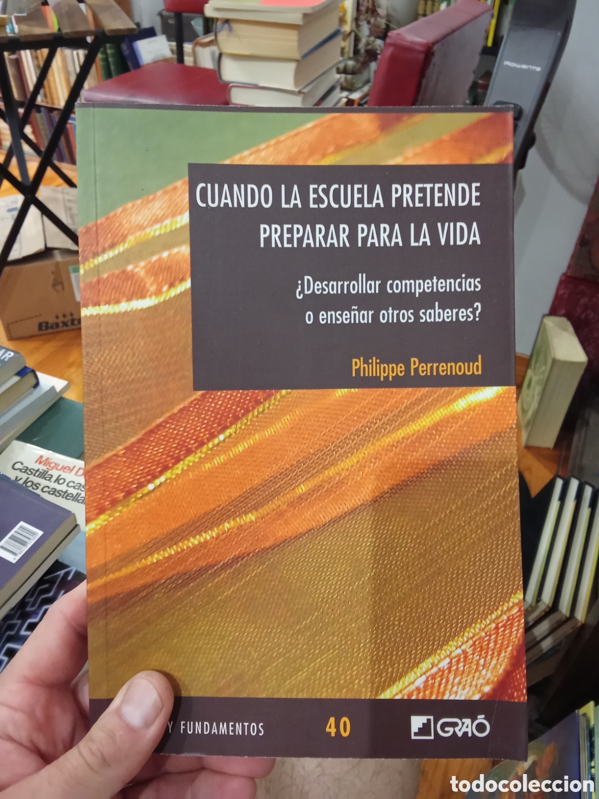Libros de segunda mano: Cuando la escuela pretende preparar para la vida - Philippe Perrenoud - Grao Ediciones