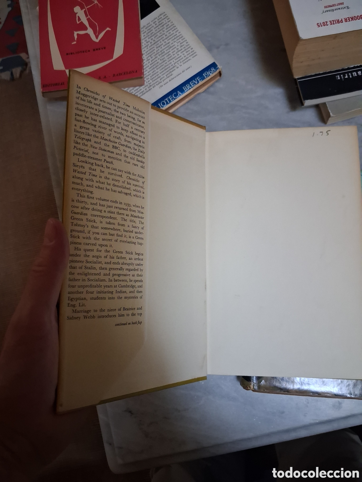 Libros de segunda mano: Two books by Malcolm Muggeridge - Foto 5