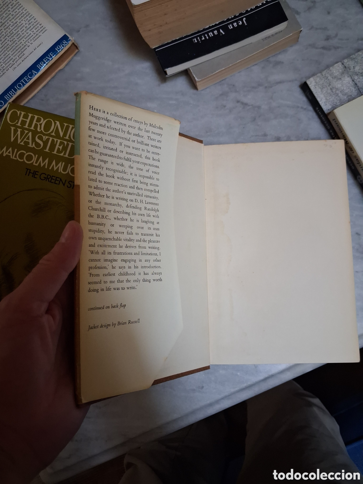 Libros de segunda mano: Two books by Malcolm Muggeridge - Foto 6