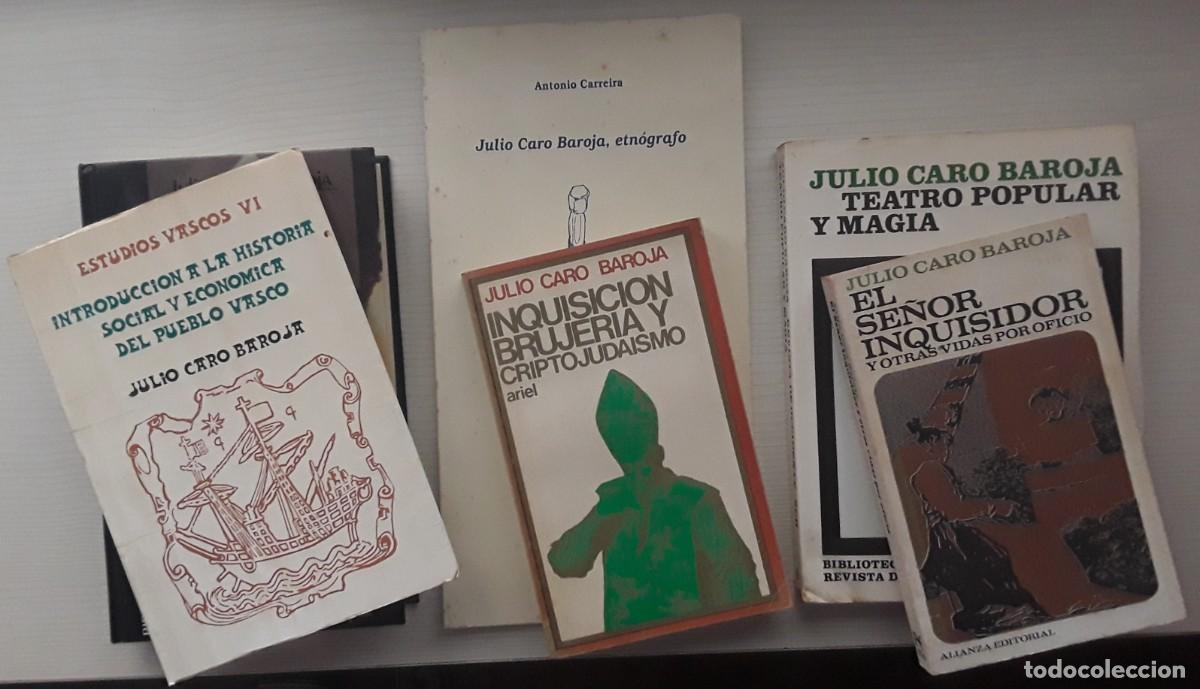 Libros de segunda mano: LOTE JULIO CARO BAROJA. MAGIA, BRUJAS, INQUISICI&Oacute;N. ETNOGRAF&Iacute;A.
