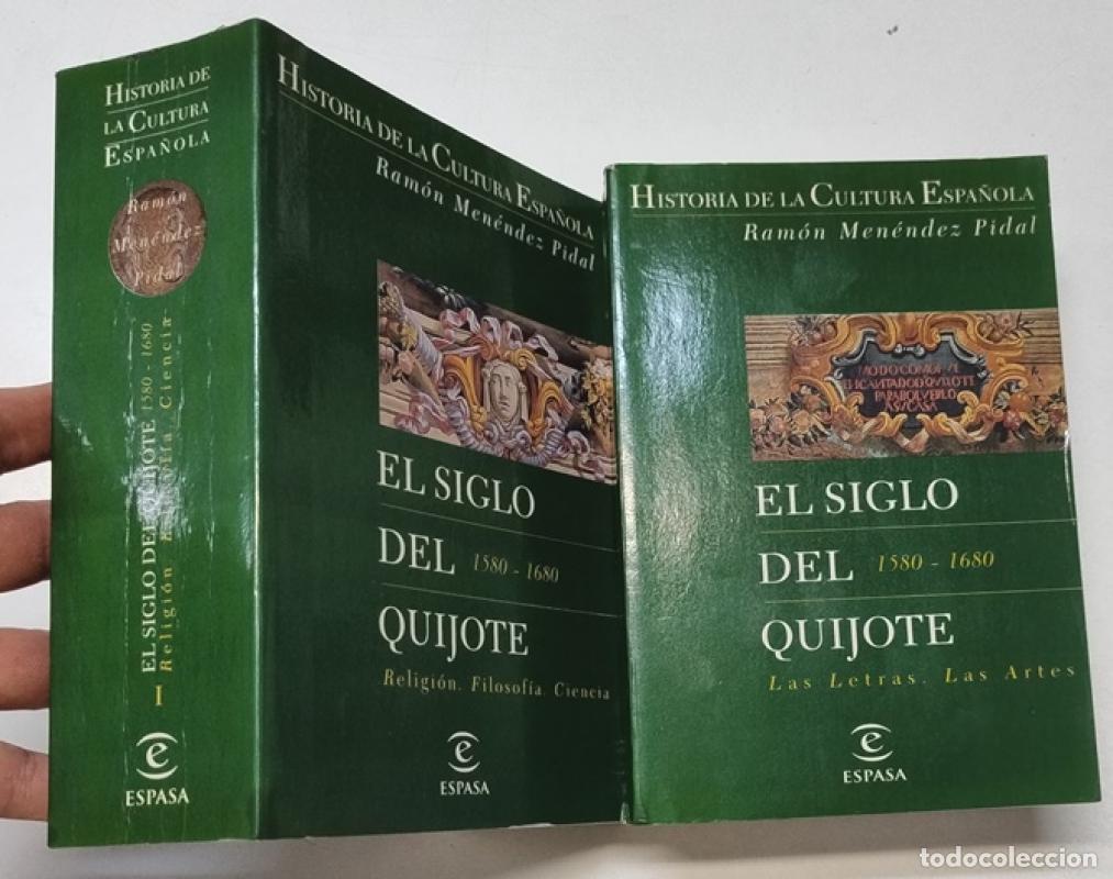 Libros de segunda mano: El siglo del Quijote (1580-1680) (2 vols.) - Ram&oacute;n Men&eacute;ndez Pidal