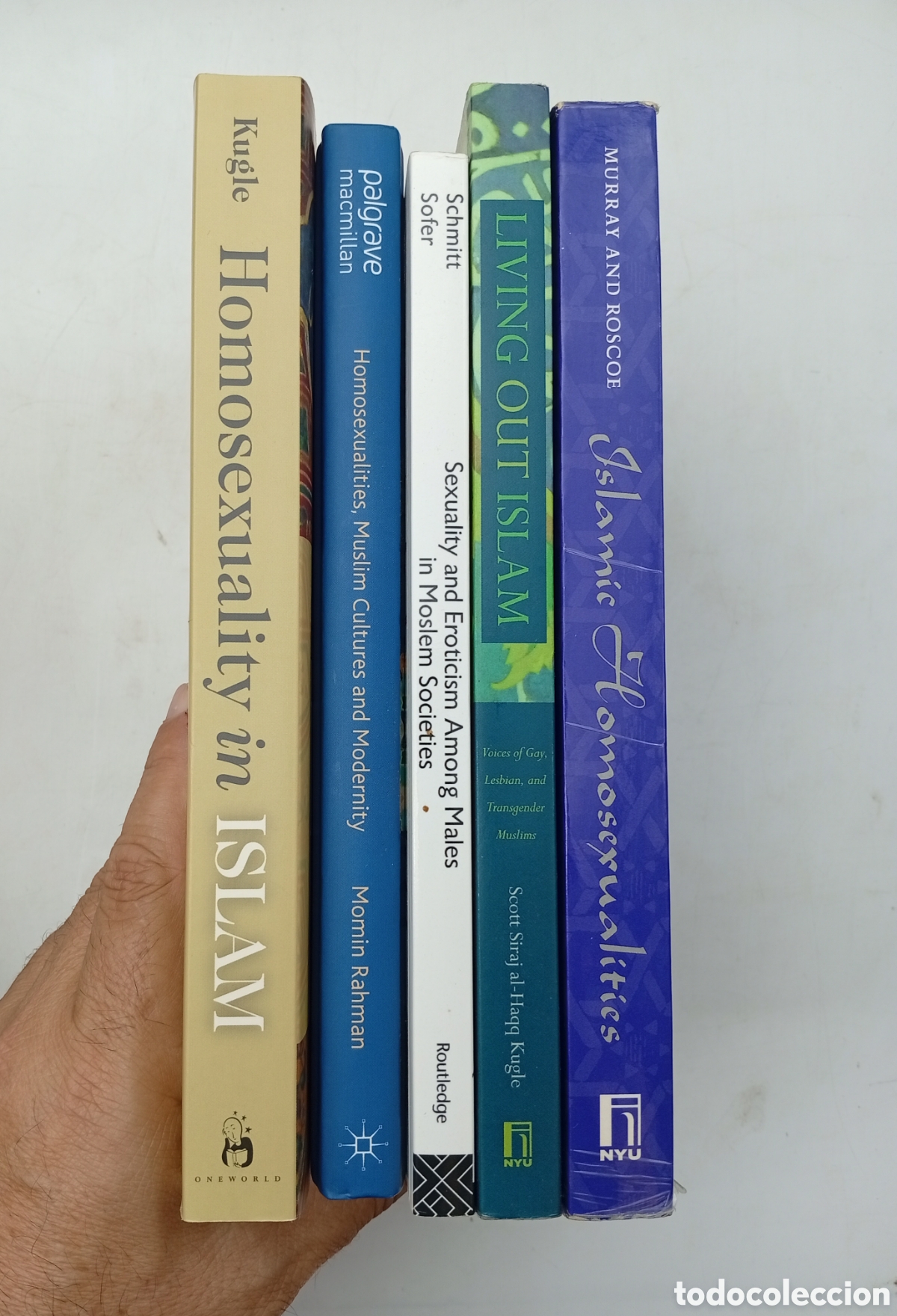 Libros de segunda mano: 5 libros tem&aacute;tica homosexualidad cultura musulmana islam