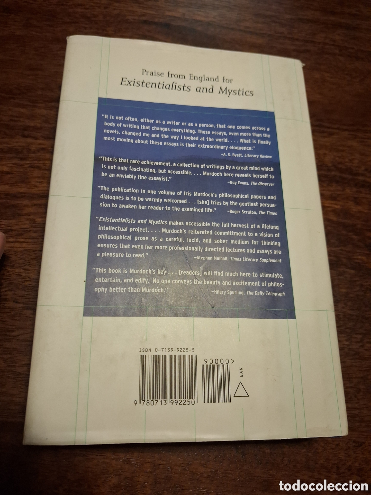 Libros de segunda mano: Existentialists and Mystics, Iris Murdoch (first American edition) - Foto 3