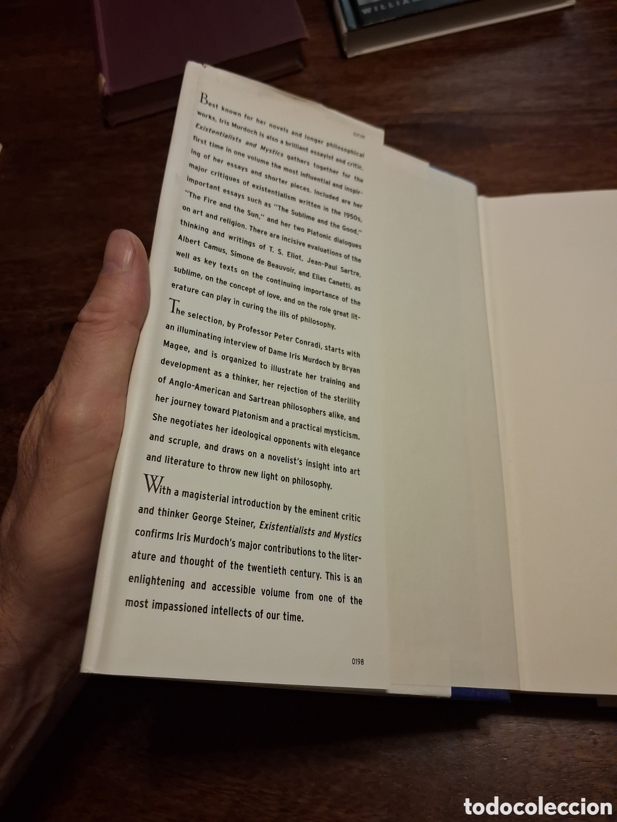 Libros de segunda mano: Existentialists and Mystics, Iris Murdoch (first American edition) - Foto 4
