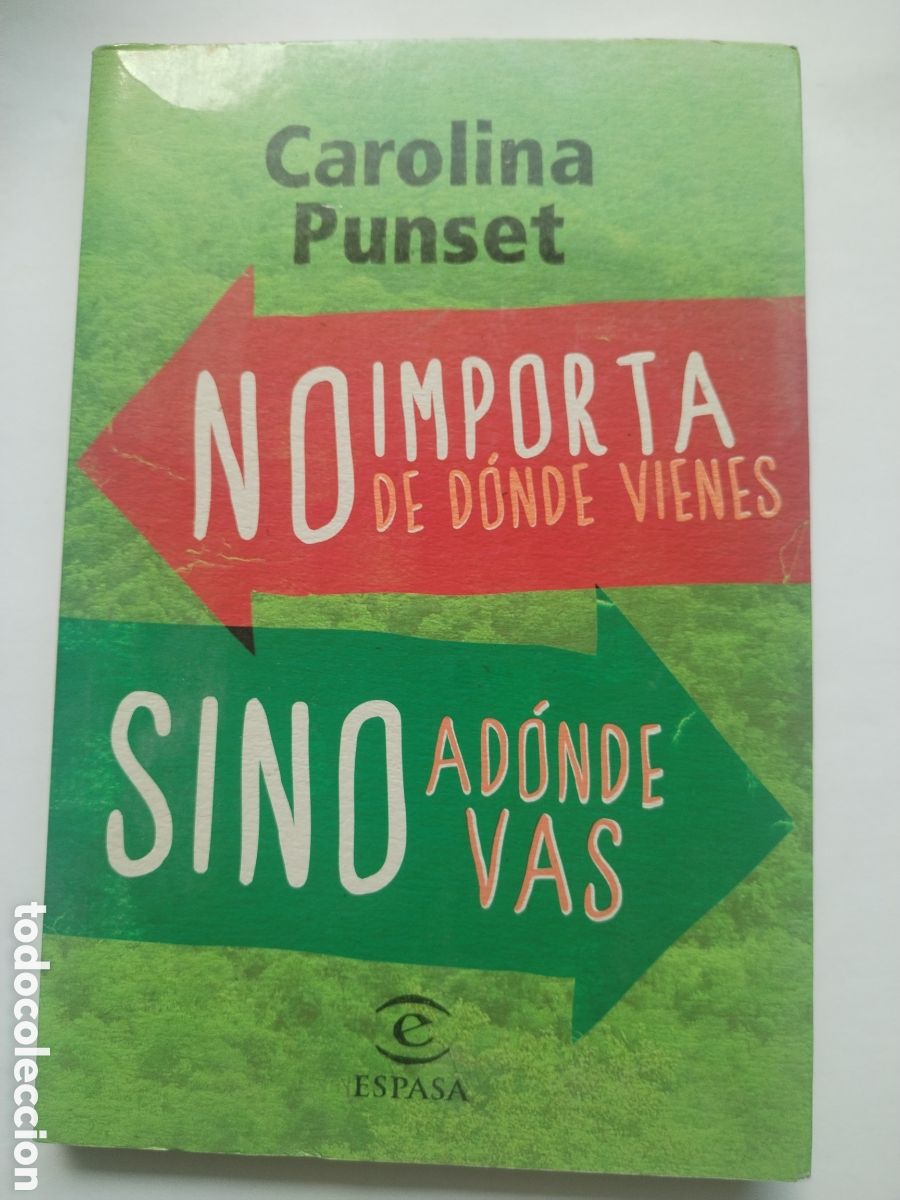 Libros de segunda mano: NO IMPORTA DE DONDE VIENES SI NO ADONDE VAS/AUTOAYUDA