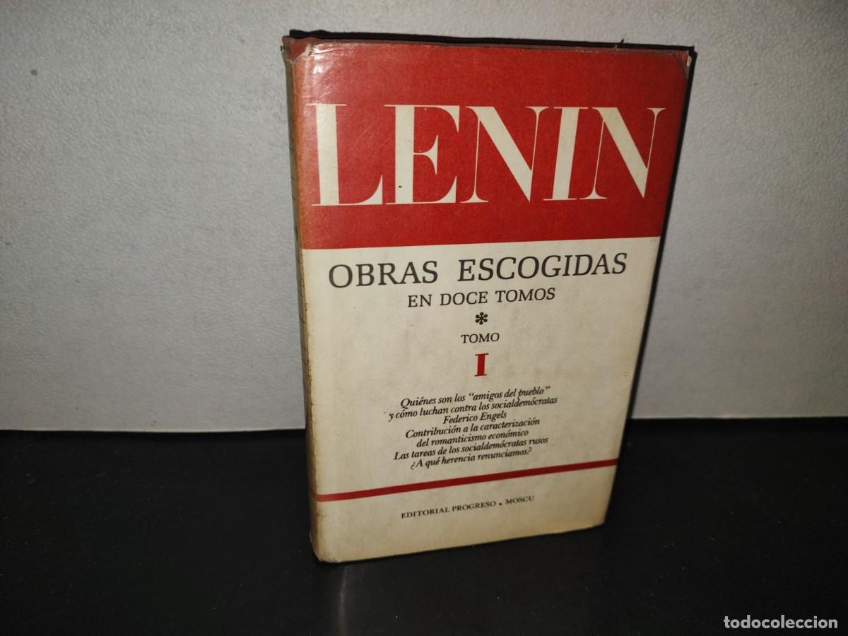 Libros de segunda mano: 196- Lenin. Obras Escogidas En Doce Tomos. Tomo I - Editorial Progreso, Mosc&uacute;, 1976