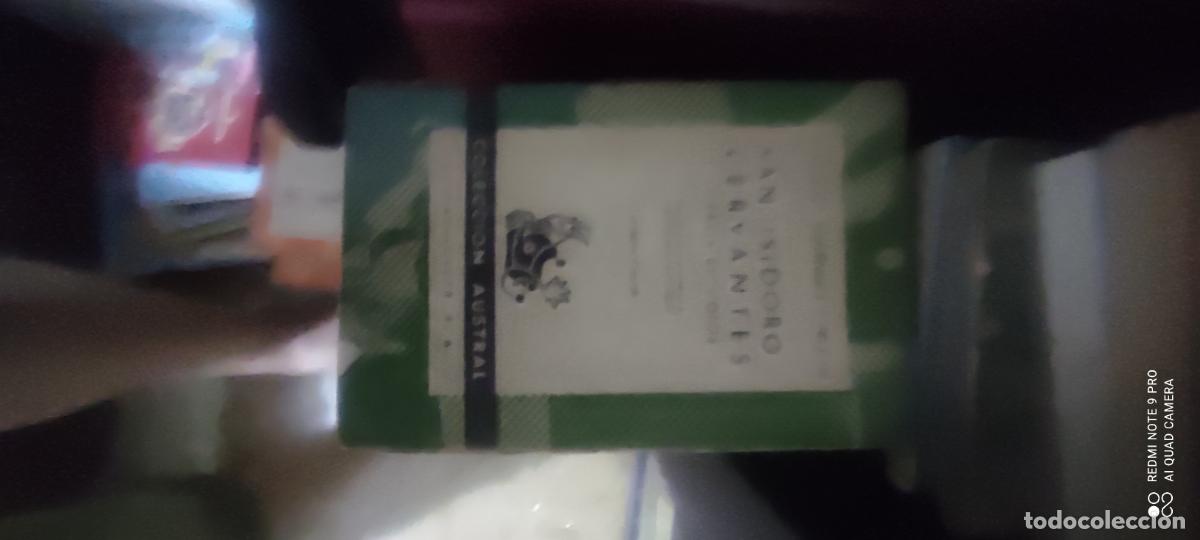 Libros de segunda mano: San Isidoro, Cervantes. Marcelino Men&eacute;ndez y Pelayo. Austral