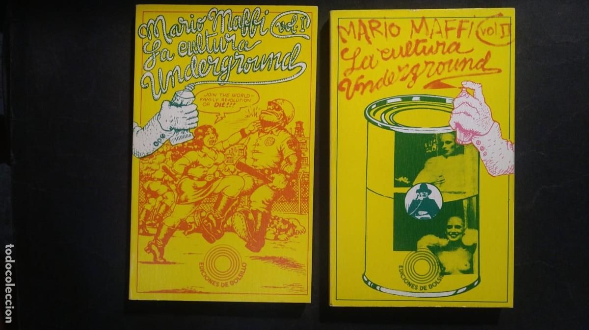 Libros de segunda mano: LA CULTURA UNDERGROUND - MARIO MOFFI (VOL.I y II)