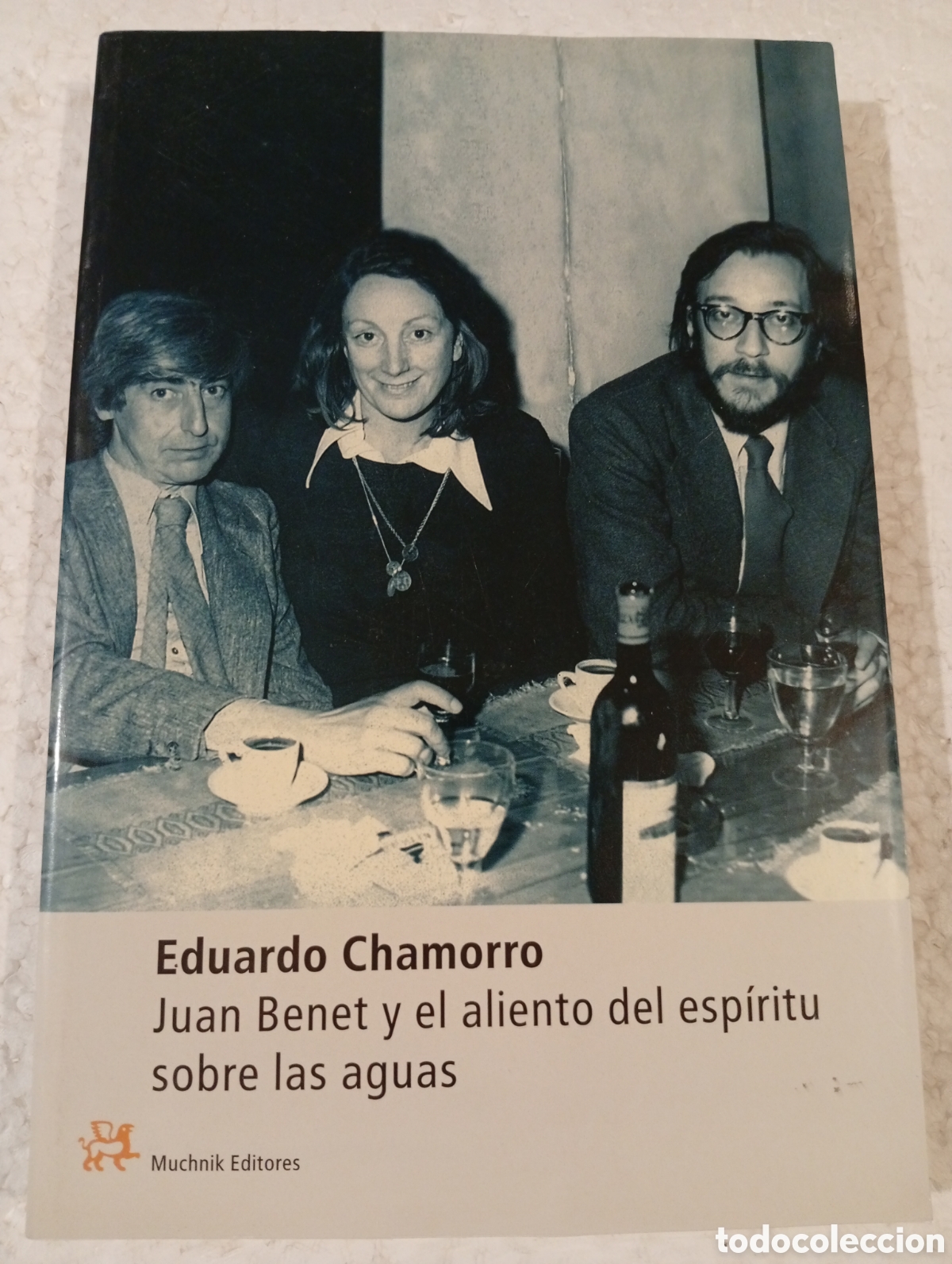 Libros de segunda mano: JUAN BENET Y EL ALIENTO DEL ESP&Iacute;RITU SOBRE LAS AGUAS. EDUARDO CHAMORRO. MUCKNIK 2001
