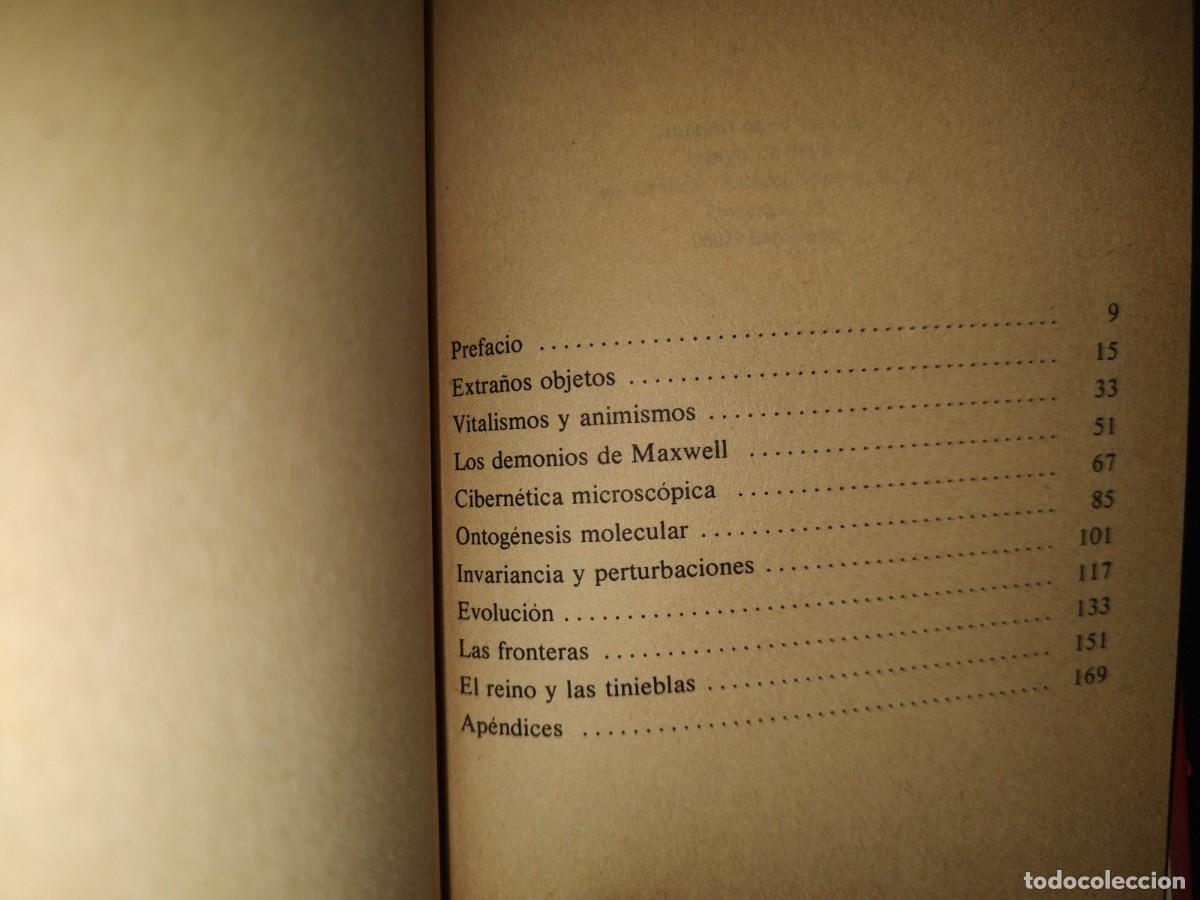 Libros de segunda mano: 196- El Azar Y La Necesidad. Jacques Monod - Ediciones Orbis, S. A. - Foto 5