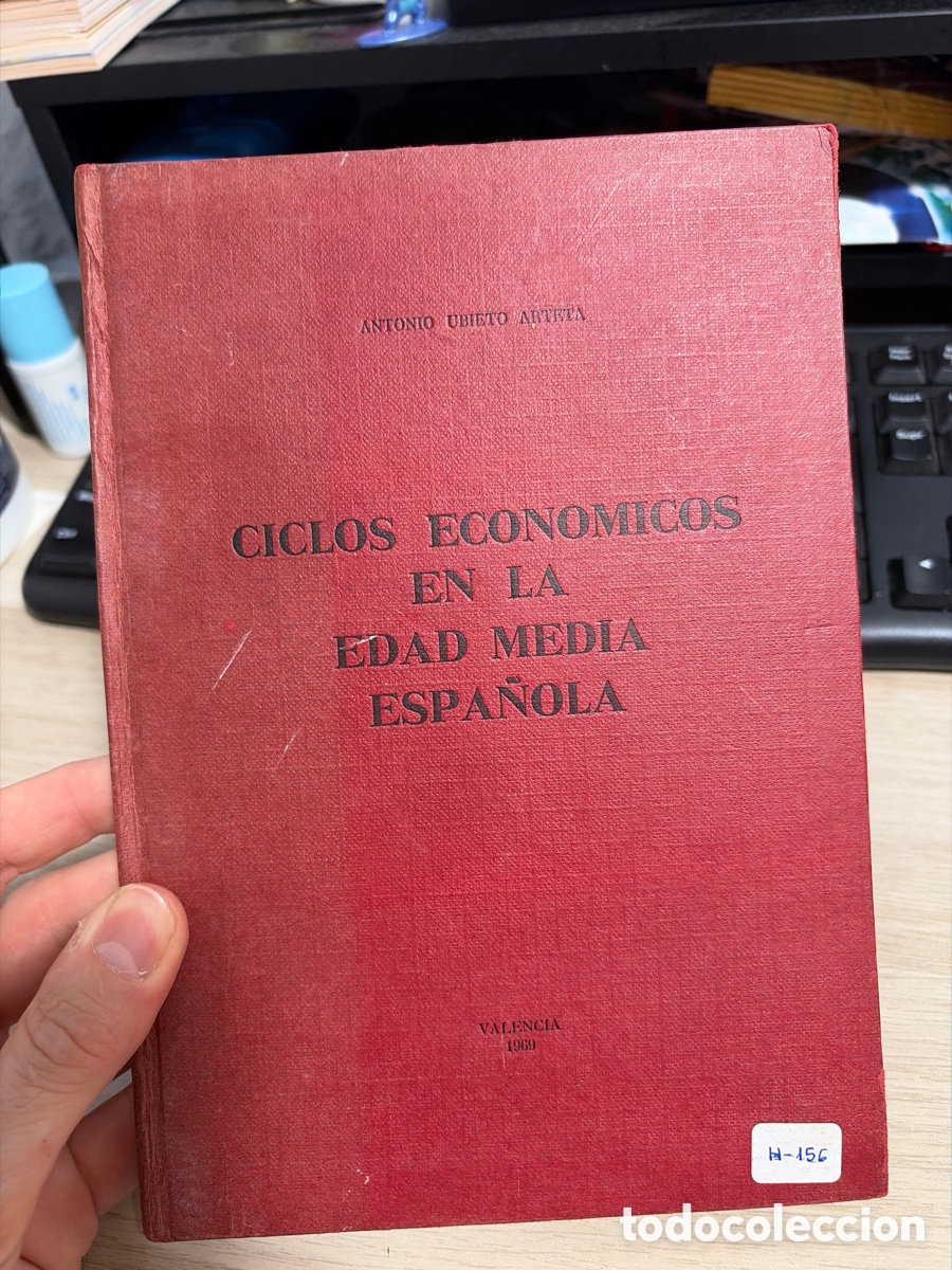 Libros de segunda mano: Blas60C ciclos economicos en la edad media espa&ntilde;ola antonio ubieto arteta