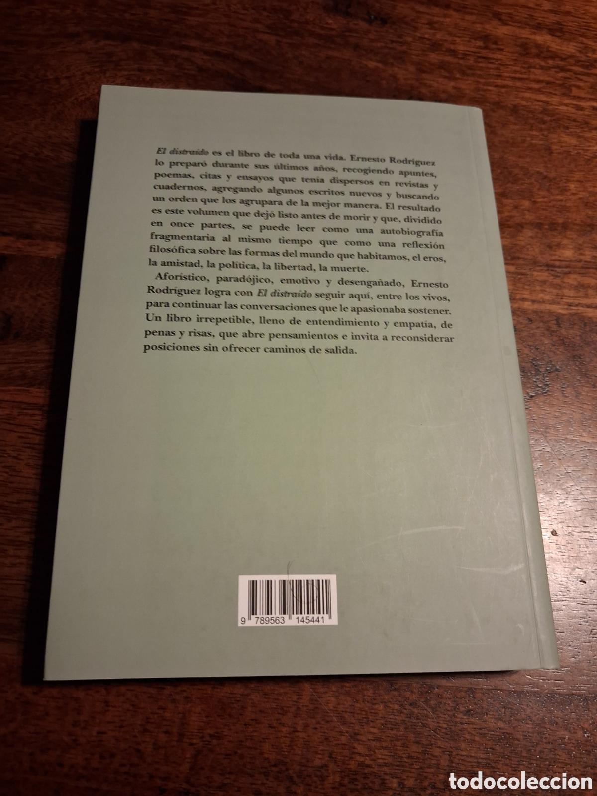 Libros de segunda mano: El distra&iacute;do, Ernesto Rodr&iacute;guez Sierra - Foto 2