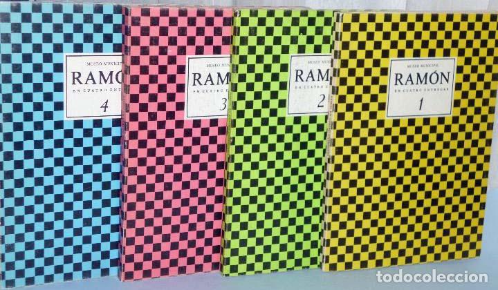 Second hand books: Ram&oacute;n en cuatro entregas (4 vols.). - G&Oacute;MEZ DE LA SERNA, Ram&oacute;n (Sobre).-
