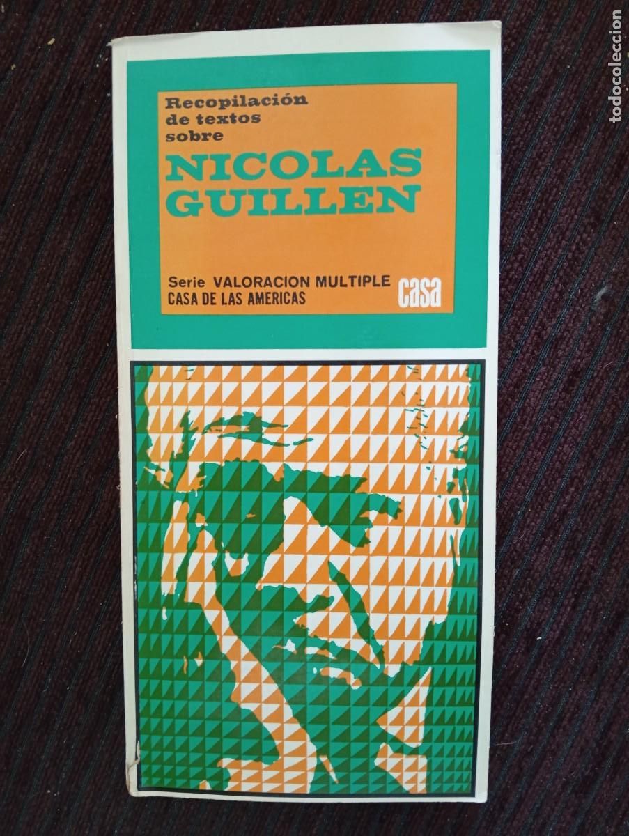 Libros de segunda mano: Recopilaci&oacute;n de textos sobre Nicol&aacute;s Guill&eacute;n. Serie Valoraci&oacute;n M&uacute;ltiple. Casa de las Am&eacute;ricas
