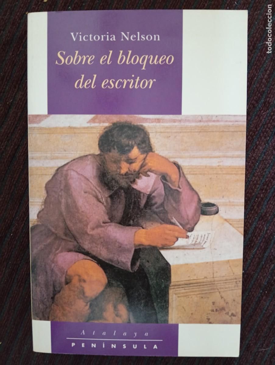 Libros de segunda mano: Victoria Nelson. Sobre el bloqueo del escritor