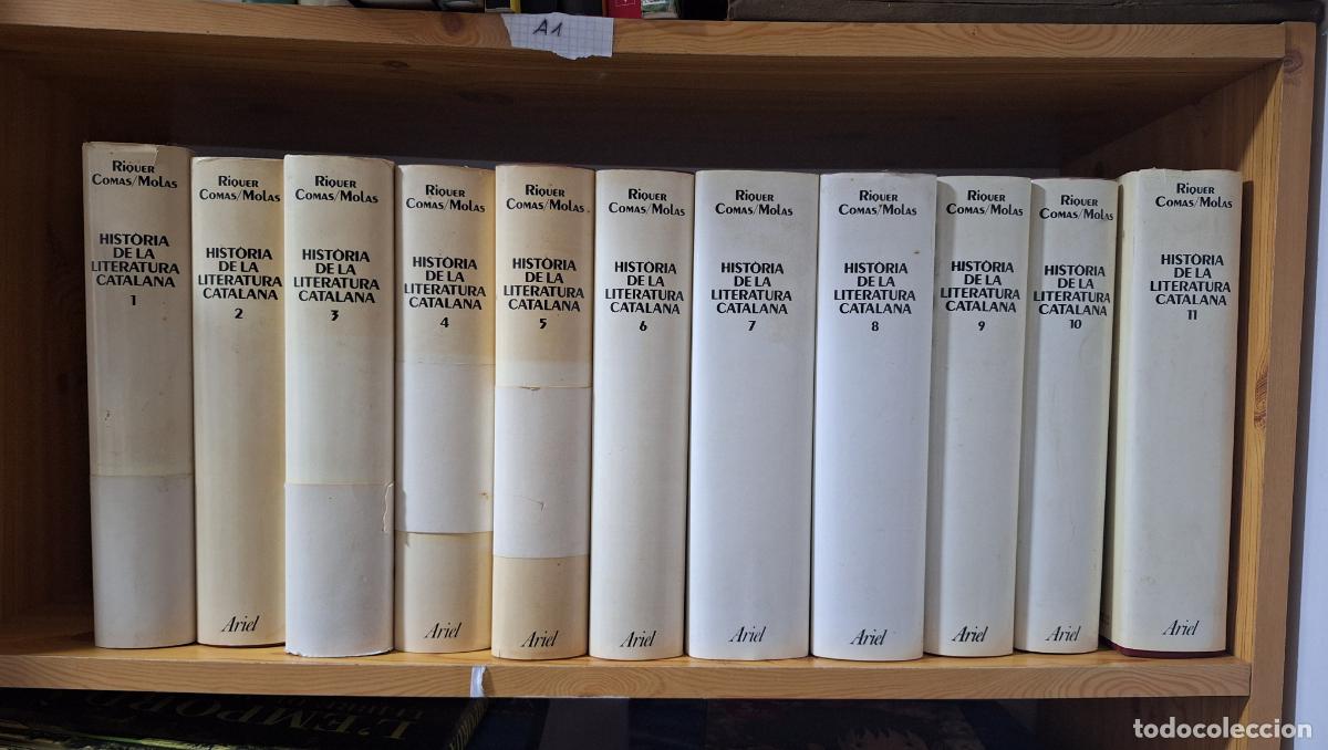 Libros de segunda mano: Historia de la literatura catalana (11 vol.) - Riquer/ Comas / Molas