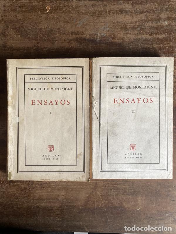 Gebrauchte B&uuml;cher: Ensayos 2 tomos - Montaigne Miguel de