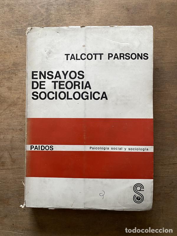 Libros de segunda mano: Ensayos de teoria sociologica - Parsons Talcott
