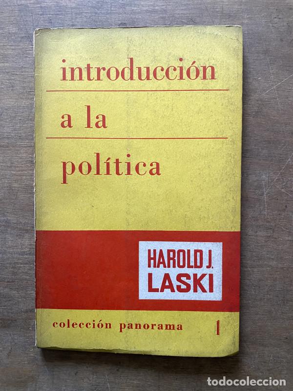 Libros de segunda mano: Introduccion a la politica - Laski Harold J.