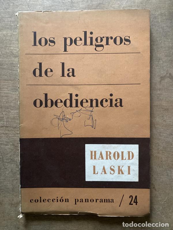 Libros de segunda mano: Los peligros de la obediencia - Laski Harold