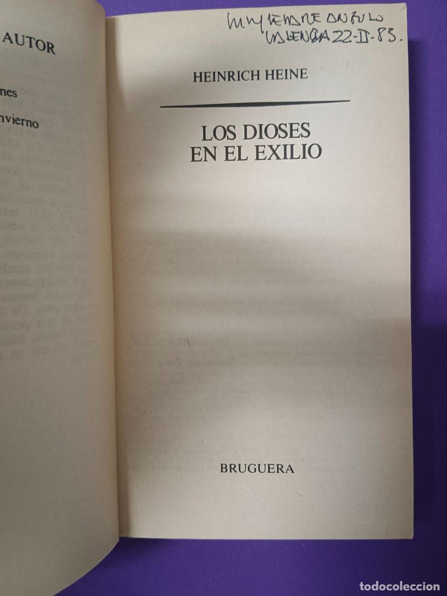Libros de segunda mano: LOS DIOSES EN EL EXILIO HEINRICH HEINE - Foto 5