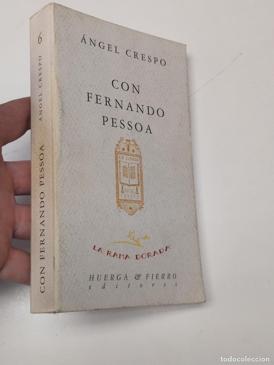Libros de segunda mano: Con Fernando Pessoa - Crespo, &aacute;ngel