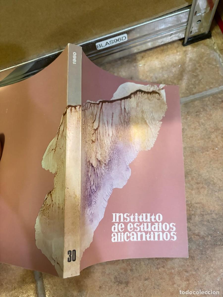 Libros de segunda mano: BLAS96D Instituto de Estudios Alicantinos (n.&ordm; 30, 1980). Instituto de Estudios Alicantinos.