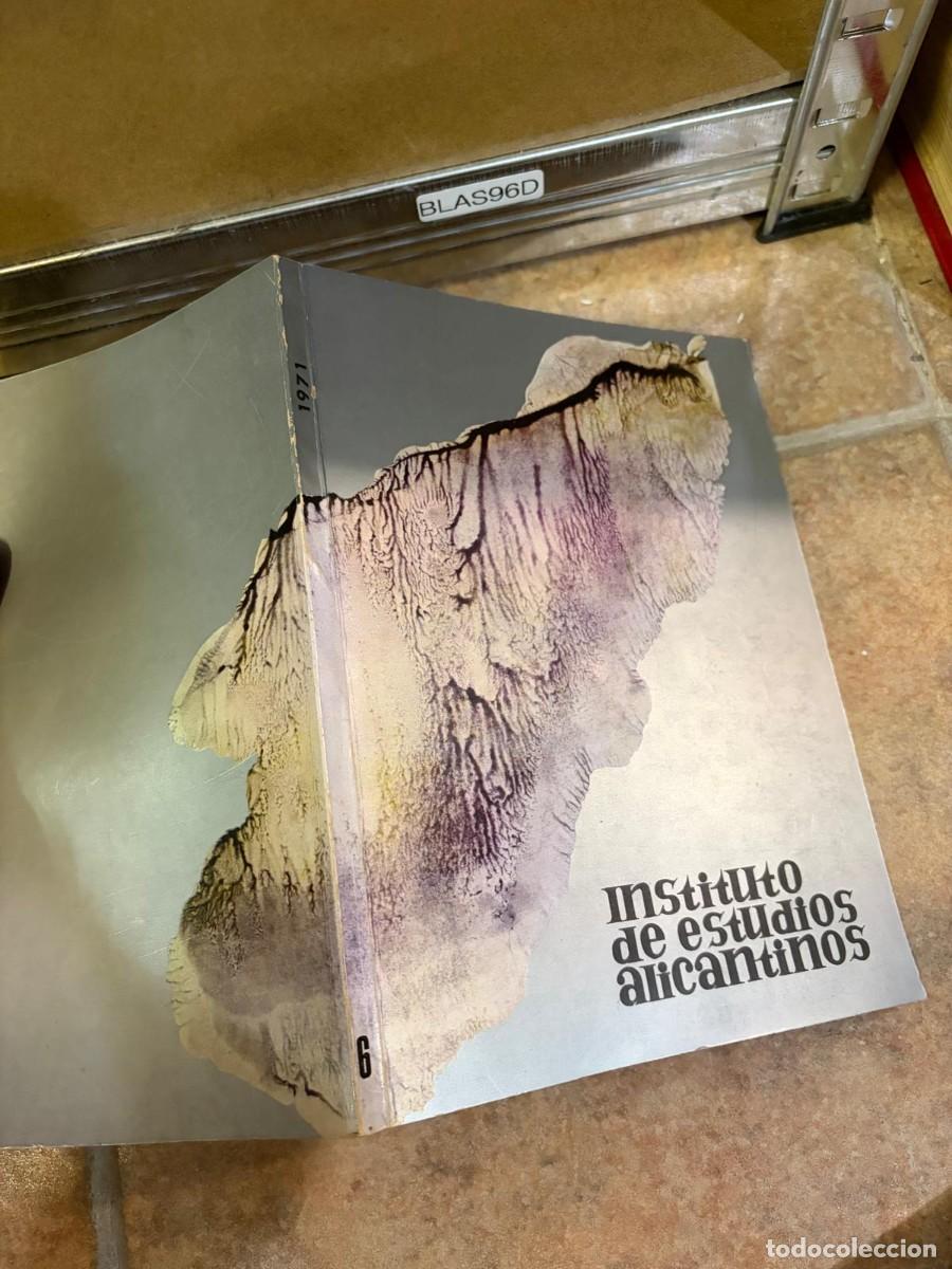 Libros de segunda mano: BLAS96D Instituto de Estudios Alicantinos (n.&ordm; 6, 1971). Instituto de Estudios Alicantinos.