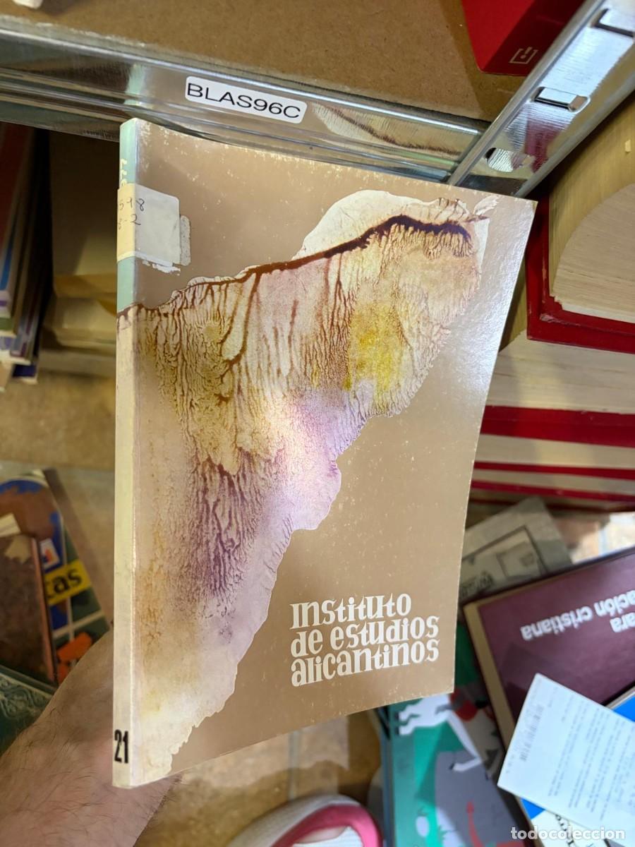 Libros de segunda mano: BLAS96C Instituto de Estudios Alicantinos, n&ordm; 21.