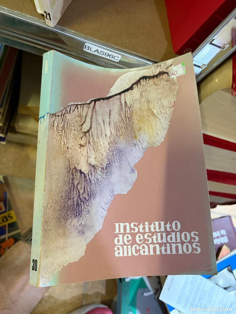 Libros de segunda mano: BLAS96C Instituto de Estudios Alicantinos, n&ordm; 30.