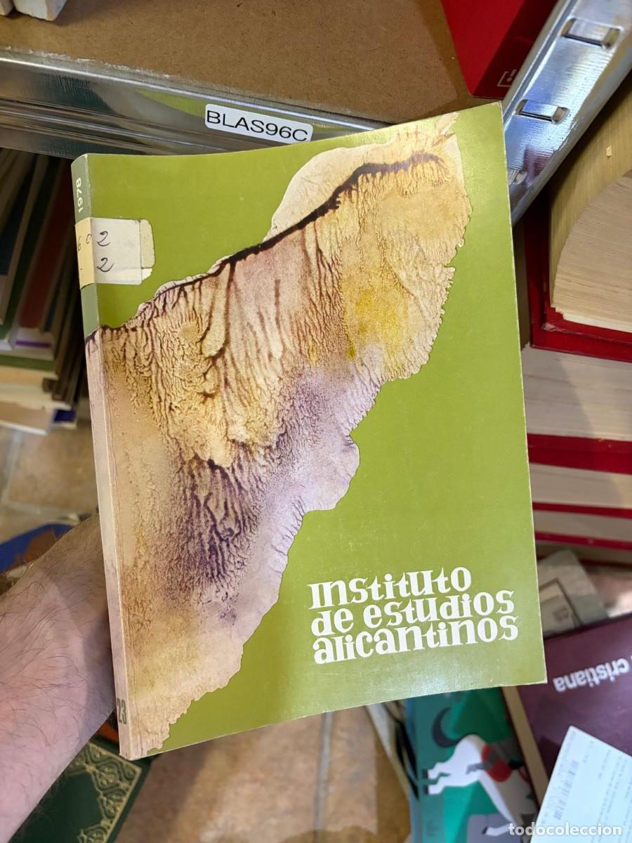 Libros de segunda mano: BLAS96C Instituto de Estudios Alicantinos, n&ordm; 23.