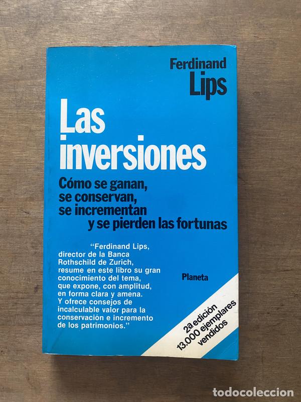 Second hand books: Las inversiones - Lips Ferdinand