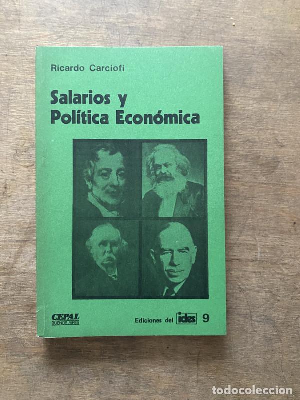 Libros de segunda mano: Salarios y Politica Economica - Carciofi Ricardo