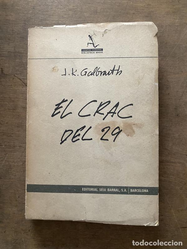 Libros de segunda mano: El Crac del 29 - Galbraith J.K.