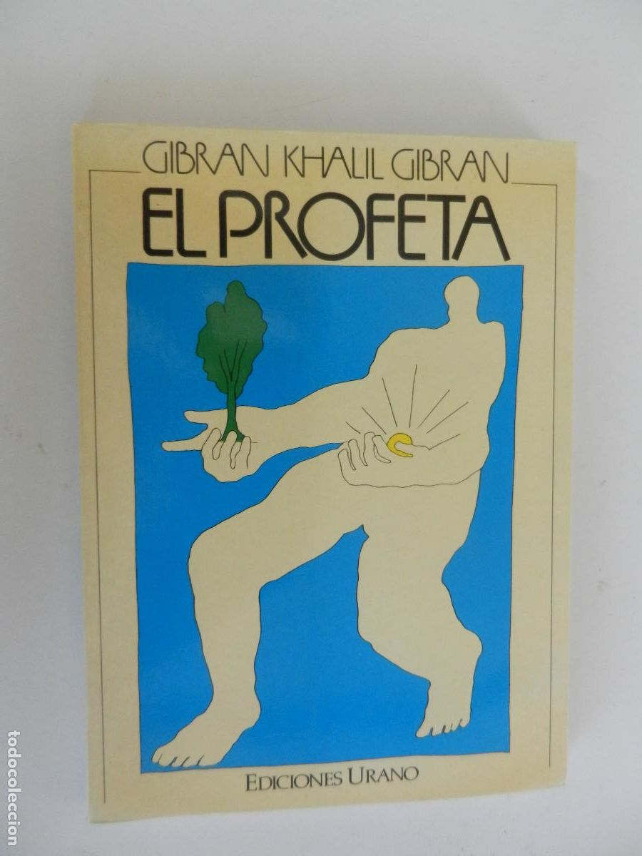 Libros de segunda mano: EL PROFETA - GIBRAN KHALIL GIBRAN - EDICIONES URANO 1985.