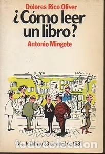 Libros de segunda mano: C&oacute;mo Leer un Libro - Rico Oliver, Dolores - Editorial Planeta