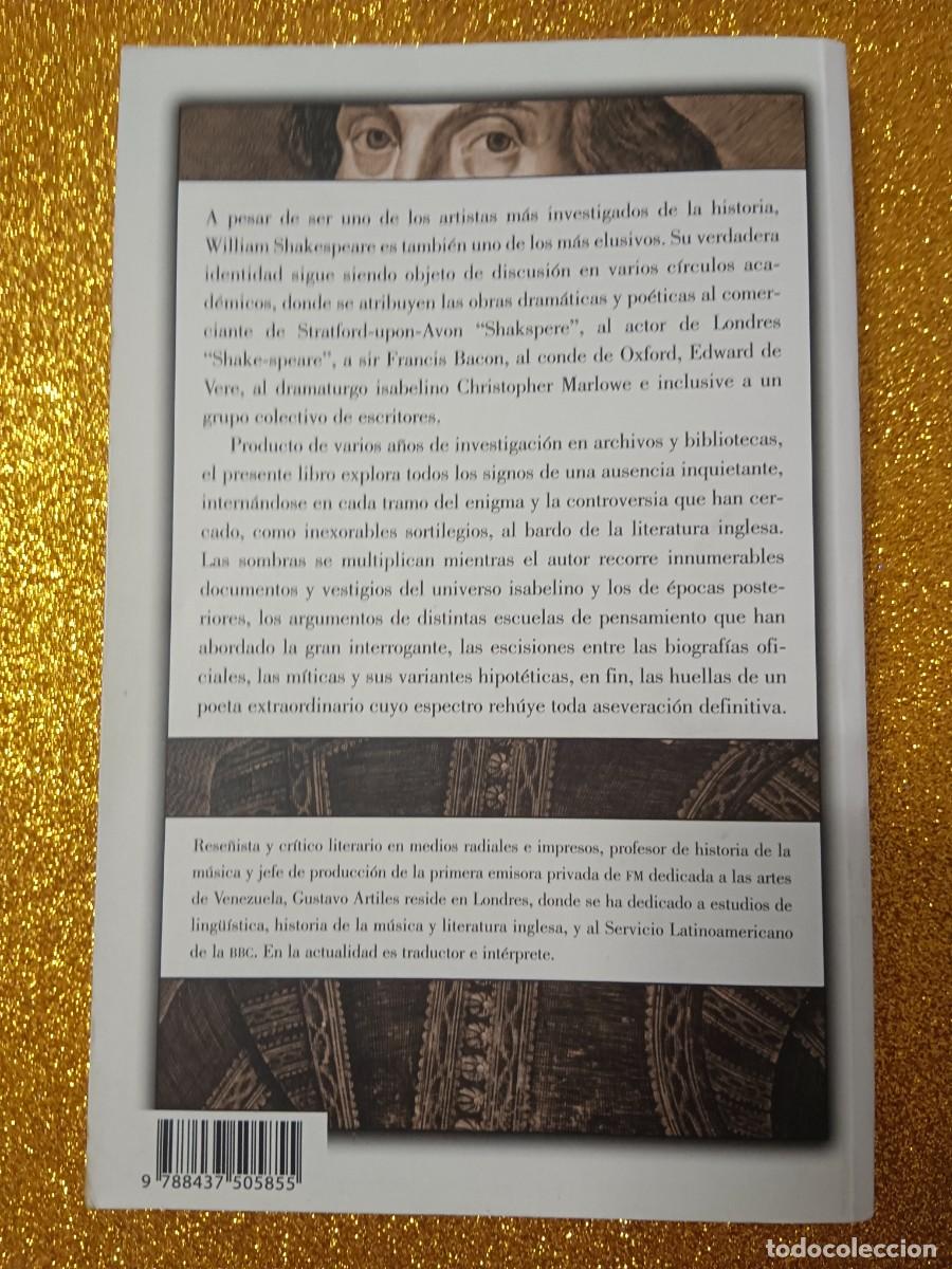 Libros de segunda mano: UN ENIGMA LLAMADO SHAKESPEARE - Foto 4