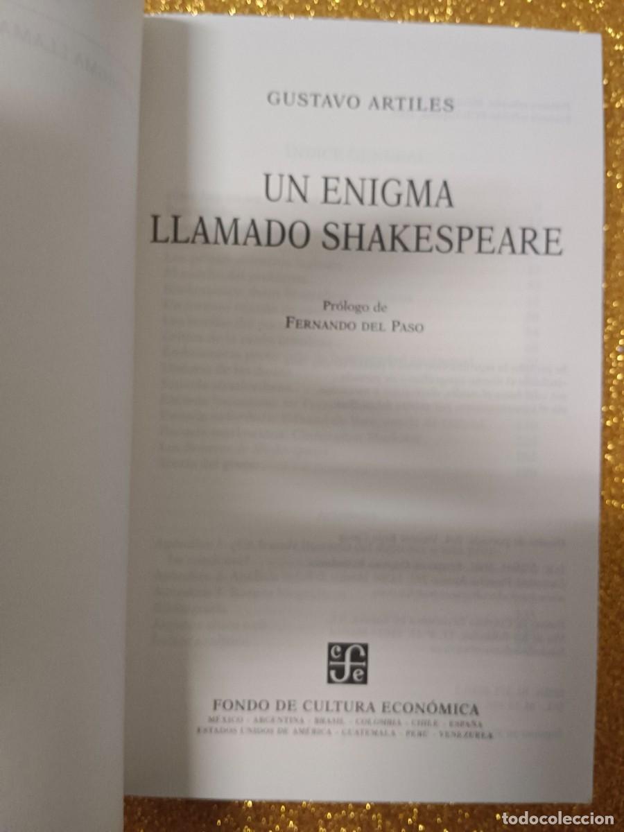 Libros de segunda mano: UN ENIGMA LLAMADO SHAKESPEARE - Foto 6
