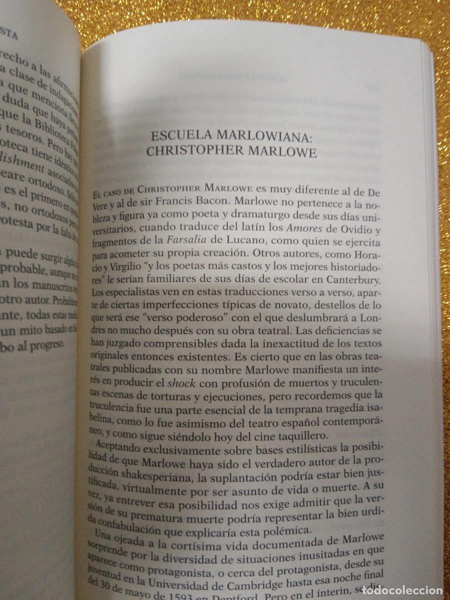 Libros de segunda mano: UN ENIGMA LLAMADO SHAKESPEARE - Foto 8