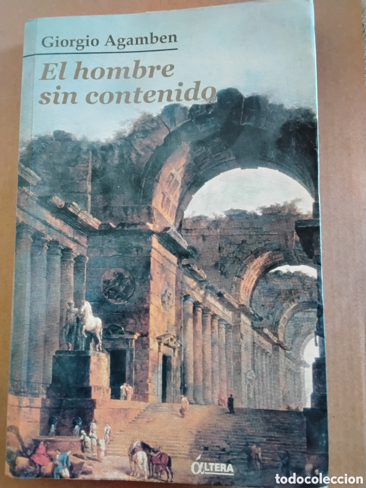 Libros de segunda mano: EL HOMBRE SIN CONTENIDO. GIORGIO AGAMBEN