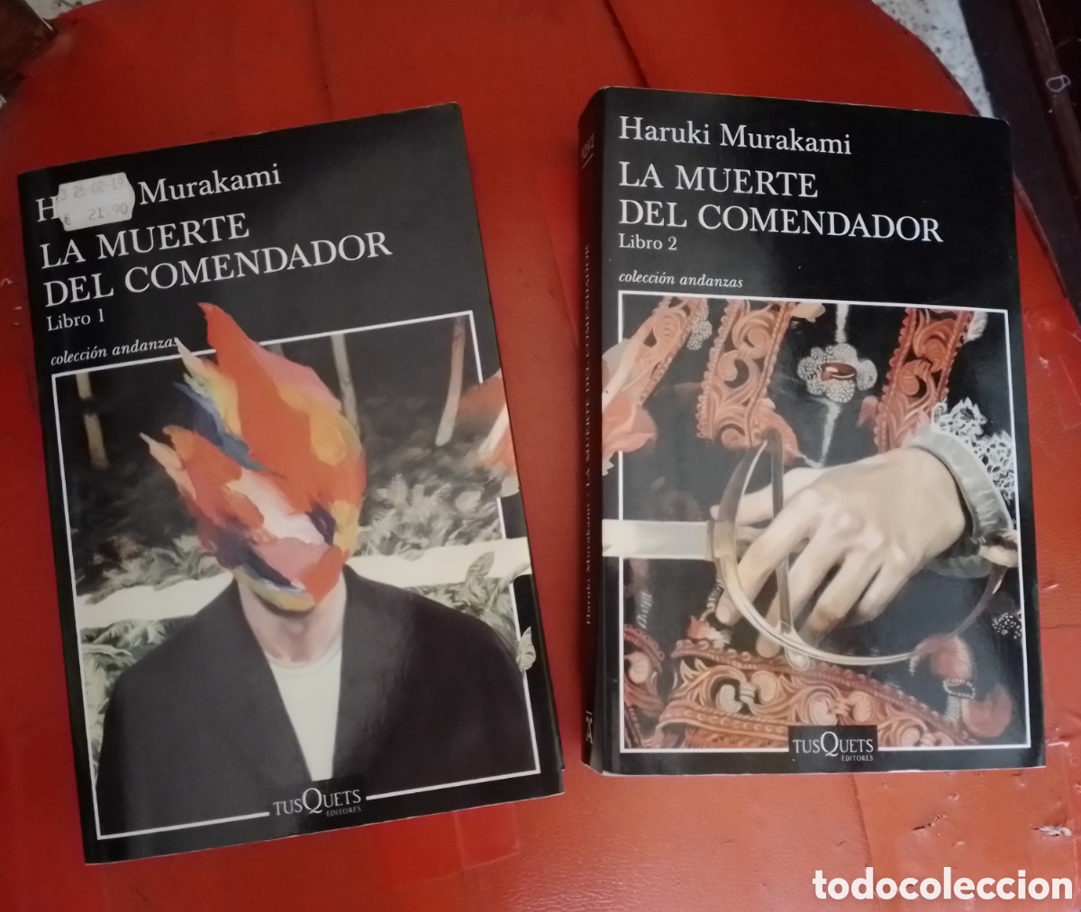 Libros de segunda mano: La muerte de comendador. Libros 1 y 2. Haruki Murakami