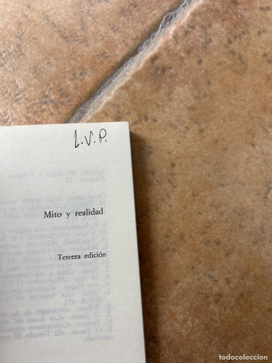 Libros de segunda mano: Mito y realidad - Mircea Eliade - Foto 2