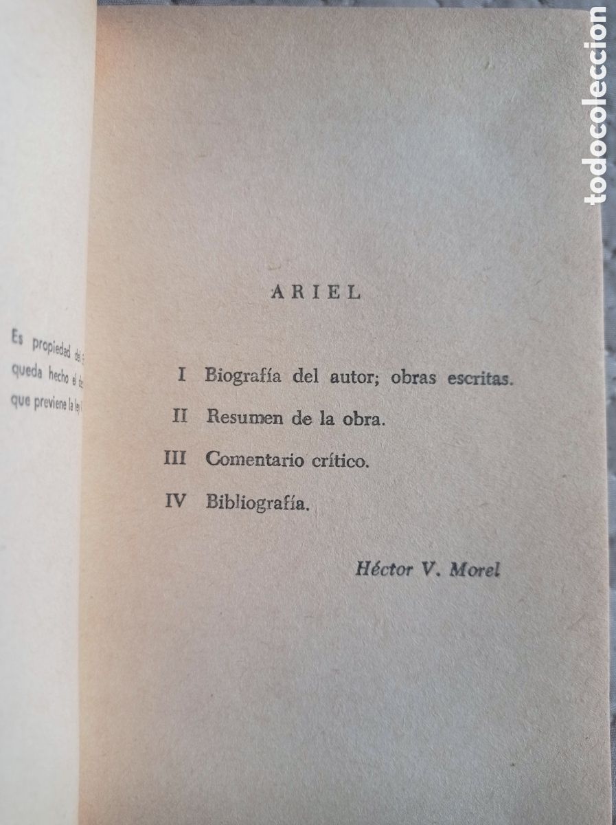 Libros de segunda mano: ARIEL. JOS&Eacute; E. ROD&Oacute;. - Foto 5