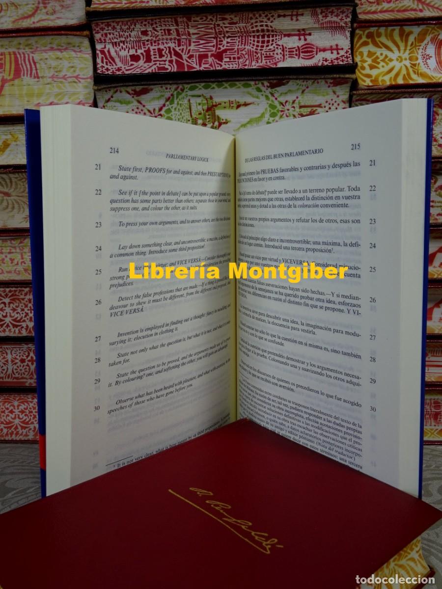 Libros de segunda mano: L&Oacute;GICA PARLAMENTARIA . Autor : HAMILTON, WILLIAM GERARD - Foto 8