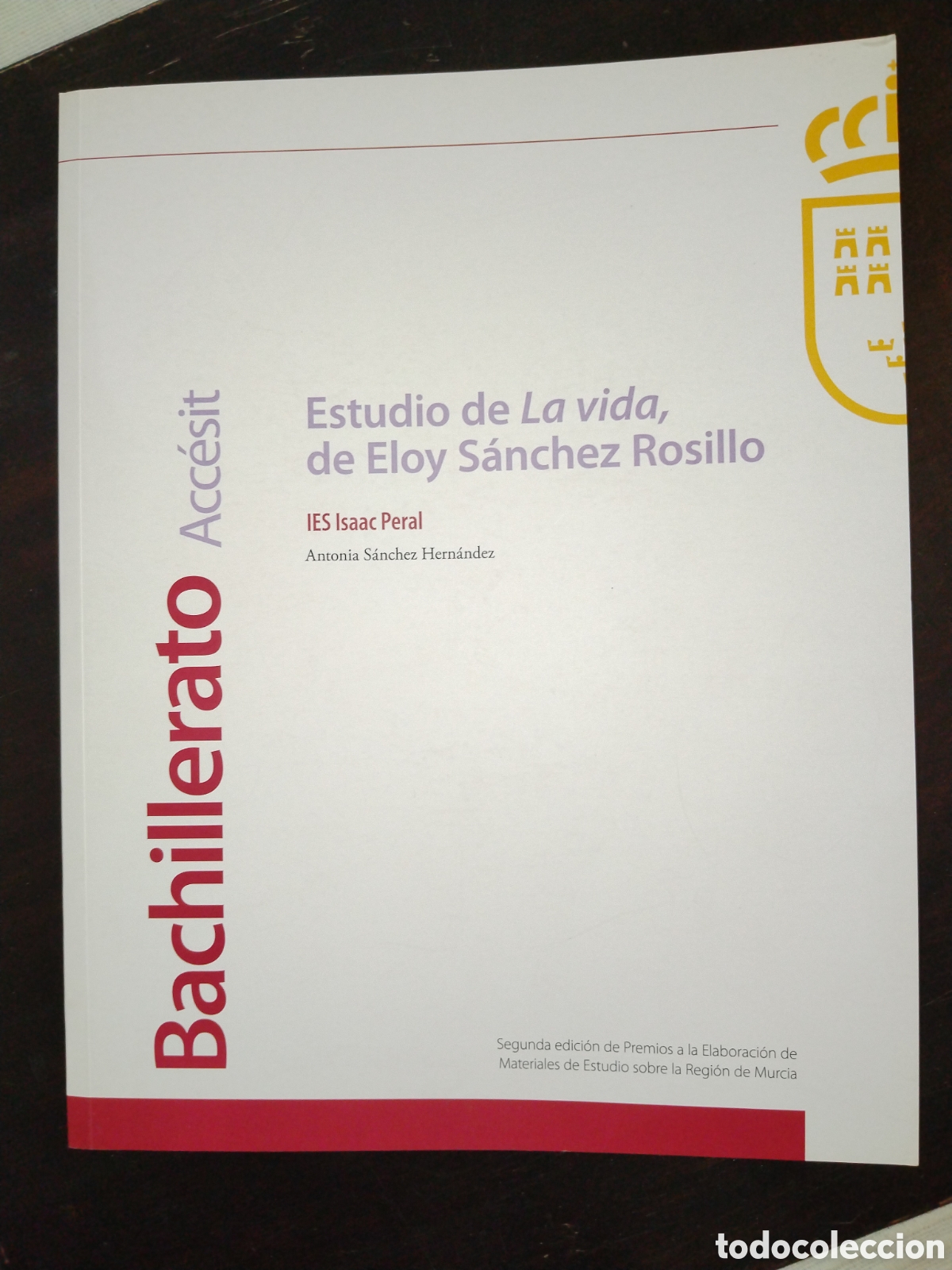 Libros de segunda mano: Estudio de la vida de Eloy S&aacute;nchez Rosillo. Antonia S&aacute;nchez Hern&aacute;ndez