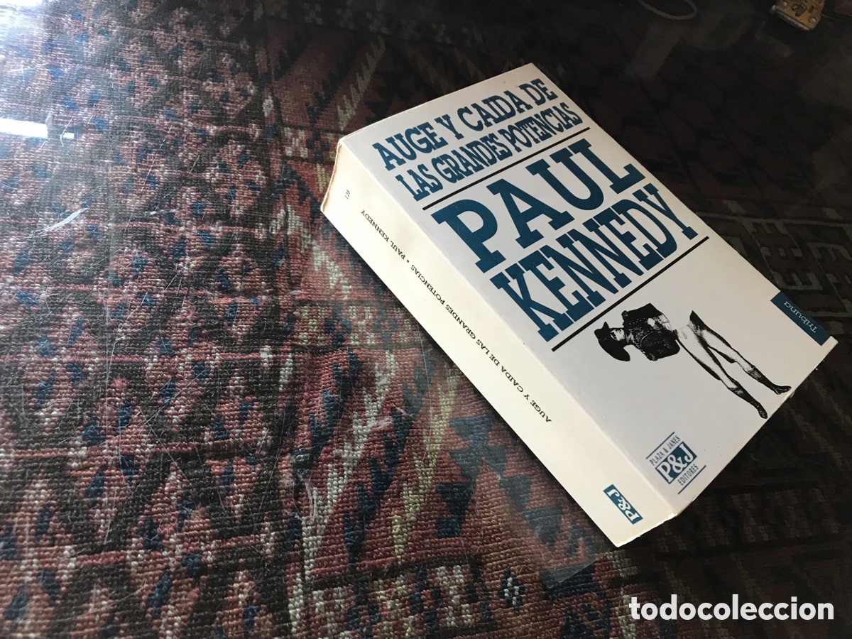 Libros de segunda mano: Auge y ca&iacute;da de las grandes potencias. Paul Kennedy. Plaza Jan&eacute;s.