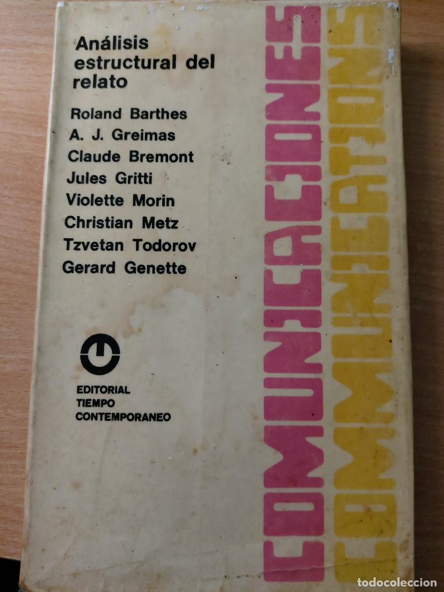Libros de segunda mano: An&aacute;lisis estructural del relato Autores: Roland Barthes, A. J. Greimas, Claude Bremond, Jules Gritt
