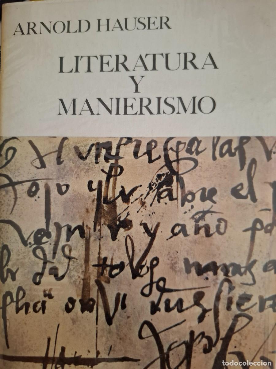 Libros de segunda mano: literatura y manierismo Arnold Hauser