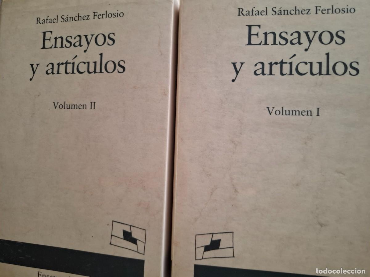 Gebrauchte B&uuml;cher: ensayos y art&iacute;culos 1 y 2 Rafael S&aacute;nchez Ferlosio