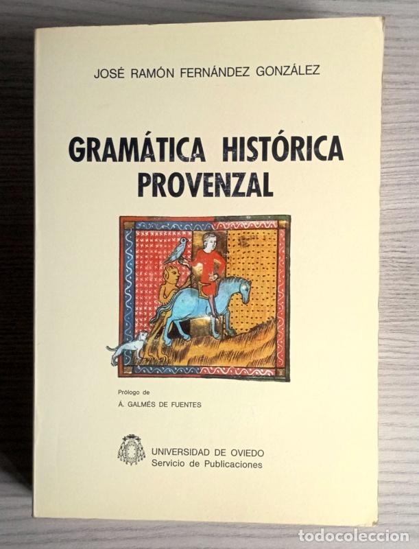 Libros de segunda mano: GRAMATICA HISTORICA PROVENZAL - JOSE RAMON FERNANDEZ GONZALEZ - EDIT. UNIVERSIDAD DE OVIEDO. 1985